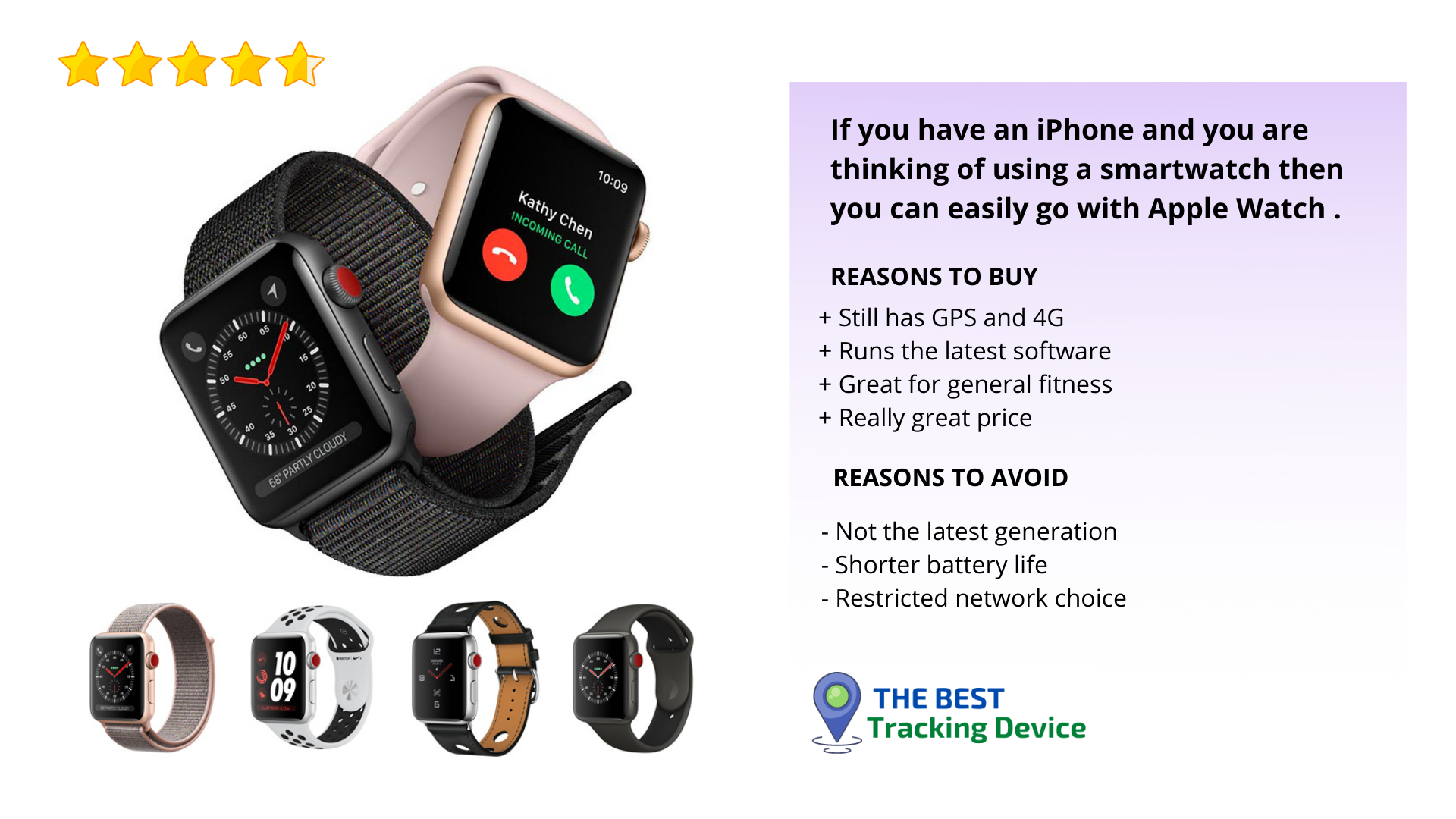 can apple watch series 4 work with android