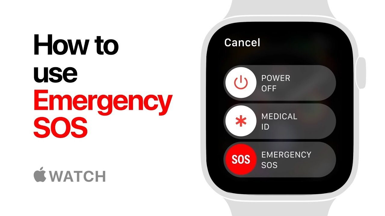 Apple Watch series 3 Emergency SOS