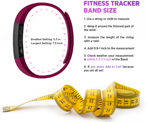 Trendy Pro Tracker Size