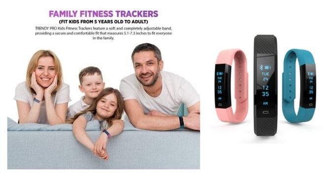 Trendy Pro Kids Activity Tracker