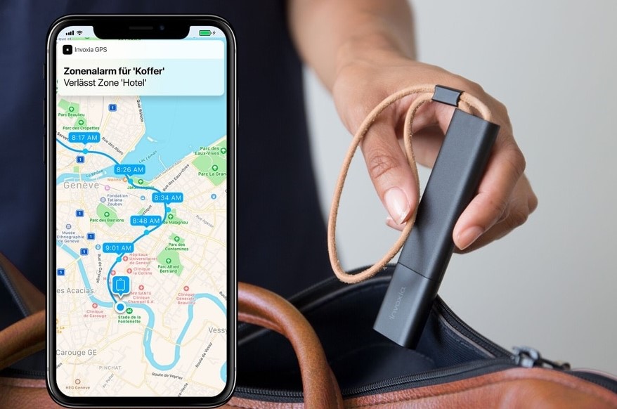 Invoxia GPS Tracker Bag